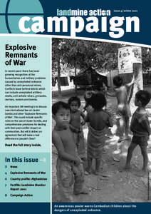 Laws of war / Explosive weapons / Human rights instruments / Minefields / International Campaign to Ban Landmines / Cluster munition / Mines Advisory Group / Ottawa Treaty / HALO Trust / Development / Mine warfare / Mine action