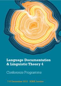 Knowledge / Academia / Humanities / Language / Linguistics / Language documentation / Grammar / Linguistic typology / Science / Cognitive science / Anthropology