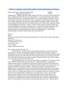 States of the United States / Francis Locke / Brandon /  Florida / Griffith Rutherford / North Carolina / Brandon / Tennessee / Southern United States / Confederate States of America / State of Franklin