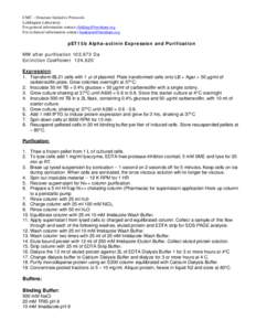 Amines / Laboratory techniques / Chelating agents / Lysis buffer / Spin column-based nucleic acid purification / SDS-PAGE / Ethylenediaminetetraacetic acid / Imidazole / Buffer solution / Chemistry / Buffers / Molecular biology