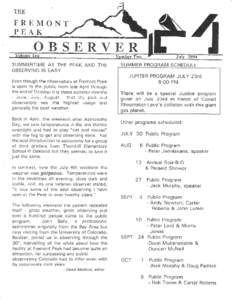 Amateur astronomy / Fremont Peak State Park / Comet / Fremont /  California / Meteor shower / Observatory / Geography of California / California / Fremont Peak Observatory