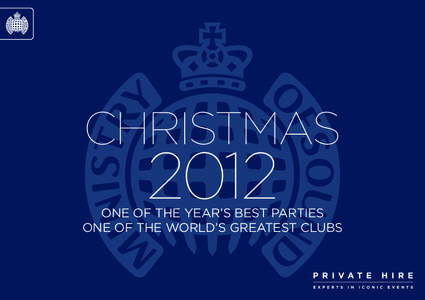 Ministry of Sound / Dance party / Karaoke / PlayStation Home / Party / Christmas / House music / Pig roast / Food and drink / Catering / Meals