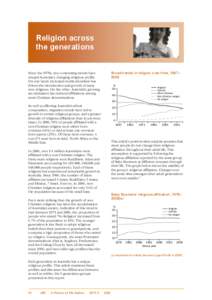 Public economics / Baby boomer / Generation Y / Generation / Christianity / Christian denomination / Anglicanism / Demographics / Demography / Population