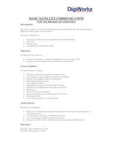 Microsoft Word - S1 Basic Satelite Communication