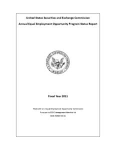 Annual Equal Employment Opportunity Program Status Report