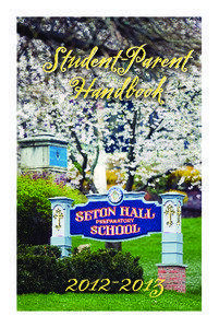 Student-Parent Handbook