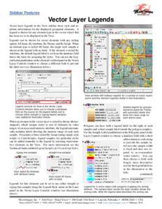 Sidebar Features: Vector Layer Legends