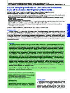 Integrated Environmental Assessment and Management — Volume 10, Number 2—pp. 167–178 © 2014 The Authors. Integrated Environmental Assessment and Management published by Wiley Periodicals, Inc. on behalf of SETAC. 