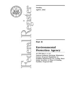 Tuesday, April 9, 2002 Part II  Environmental