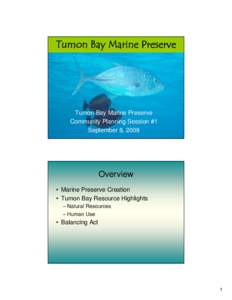 Microsoft PowerPoint - Tumon Bay Marine Preserve.ppt