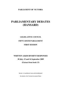 John Lenders / Members of the Victorian Legislative Council /  2006–2010 / Members of the Victorian Legislative Council /  2010–2014