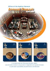 Office of the Auditor General Annual Report