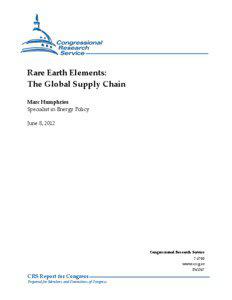 Rare Earth Elements: The Global Supply Chain