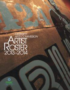 MISSISSIPPI ARTS COMMISSION Artist r oster