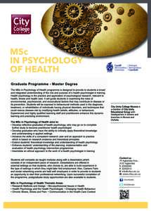 MSC HEALTHY  PSYCHOLOGICAL