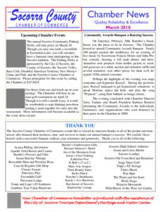 Chamber News Quality, Reliability & Excellence March 2010 Upcoming Chamber Events
