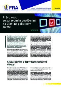 HELPING TO MAKE FUNDAMENTAL RIGHTS A REALITY FOR EVERYONE IN THE EUROPEAN UNION ROVNOST  Právo osob