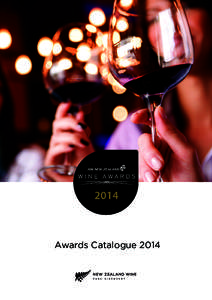 Awards Catalogue 2014  WELCOME T