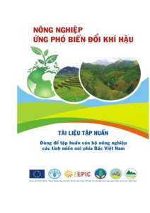 THAM GIA BIÊN SOẠN Phạm Thị Sến1, Viện Khoa học kỹ thuật nông lâm nghiệp miền núi phía Bắc (NOMAFSI)