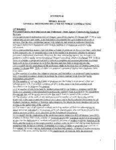Oregon Department of Justice - Model Rules Effective[removed]Divisions 46, 47 and 48 (Redlined)