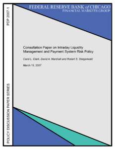 Money / Securities / Financial markets / Real Time Gross Settlement / Interbank networks / Clearing / Fedwire / Wire transfer / Federal Reserve System / Finance / Payment systems / Financial economics