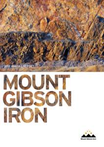 MOUNT GIBSON IRON LIMITED