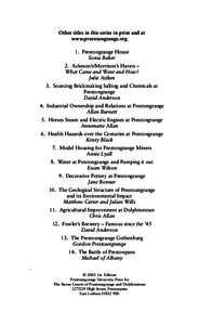 Other titles in this series in print and at www.prestoungrange.org 1. Prestongrange House Sonia Baker 2. Acheson’s/Morrison’s Haven – What Came and Went and How?