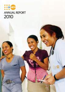 AnnuAl RepoRt  2010 UNFPA