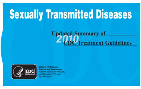 CDC Sexually Transmitted Diseases Updated Summary of 2010