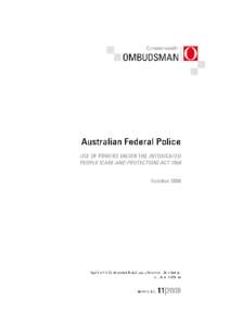 .  Reports by the Ombudsman Under the Ombudsman ActCth), the Commonwealth Ombudsman investigates the administrative actions of Australian Government agencies and officers. An investigation can be conducted as a r