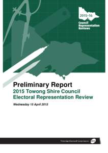 Representation Review Guide for Submissions Template Rural Regional DOC