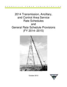 2012 Transmission Rate Schedules