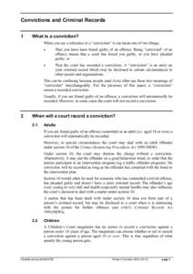 Crimes / Offences against the person / English criminal law / Canadian law / Discharge / Criminal record / Rehabilitation of Offenders Act / Grievous bodily harm / Youth justice in England and Wales / Law / English law / Justice