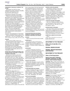 Federal Register / Vol. 76, No[removed]Thursday, July 7, [removed]Notices CATEGORIES OF INDIVIDUALS COVERED BY THE SYSTEM: Individuals who file for Stateadministered public assistance benefits in States participating in the