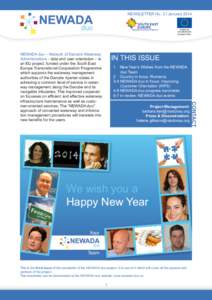 NEWSLETTER No. 3 I JanuaryProgramme co-funded by the European Union