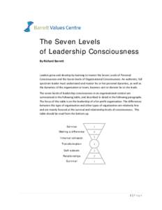 Microsoft Word - The 7 Levels of Leadership Consciousness