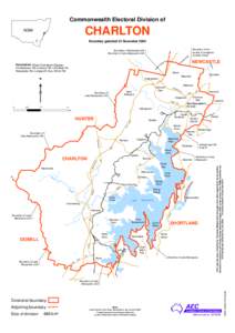 Commonwealth Electoral Division of  CHARLTON NSW