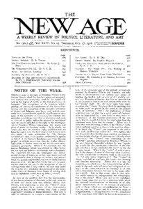 The New Age, Vol.23, No. 25, Oct. 17, 1918