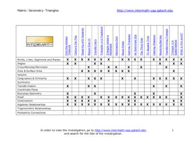 Microsoft Word - trianglesmatrix-geometry.doc