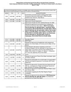 Agenda ISC Meeting March[removed]Santa Fe.xls