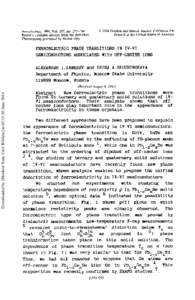 Ferroelectrics, 1994, Vol. 157, ppReprints available directly from the publisher Photocopying permitted by license onlyGordon and Breach Science Publishers SA