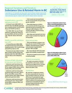 Regional Variations and Trends in  Substance Use & Related Harm in BC Lorissa Martens, Tim Stockwell, Jane Buxton (BC Centre for Disease Control), Cameron Duff (VCH), Scott Macdonald, Krista Richard (Health Canada), Clif
