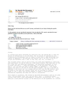 EPA email re: GW gradients - Goliad Aquifer Exemption - Public Notice Documents
