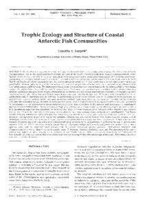 MARINE ECOLOGY - PROGRESS SERIES Mar. Ecol. Prog. Ser.