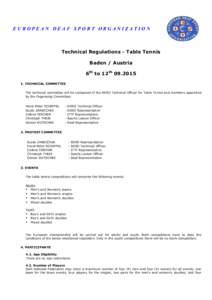 International Table Tennis Federation / Table tennis at the 2012 Summer Olympics / Sports / Table tennis / Commonwealth Games