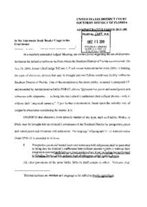 UNITED STATES DISTRICT COURT   SOUTHERN DISTRICT OF FLORIDA FILED by