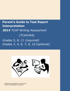 Cognition / Education in Tennessee / Tennessee Comprehensive Assessment Program / TCAP / Rubric / Educational assessment / Education / Knowledge / Evaluation methods