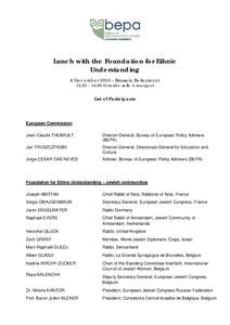 Muslim Jewish Conference / Richard Prasquier / Jewish history / Judaism / Aba Dunner / Anti-racism / Marc Schneier / World Jewish Congress