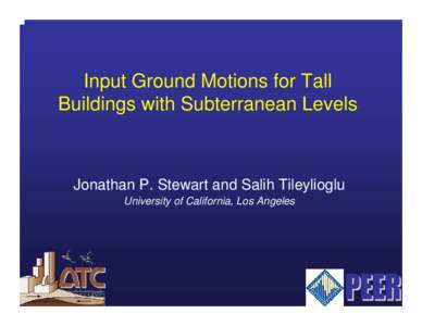 Soil-Structure Interaction: Implications for Performance Based Engineering