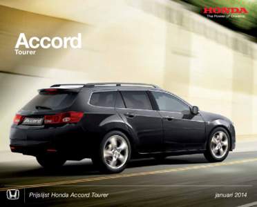 Accord  Tourer Prijslijst Honda Accord Tourer